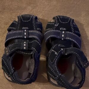 Circo Navy Velcro Kids Sandals